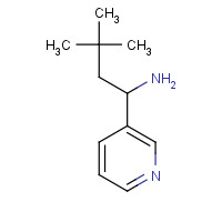959239-41-9 3,3-dimethyl-1-pyridin-3-ylbutan-1-amine chemical structure