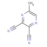 52197-12-3 5-methylpyrazine-2,3-dicarbonitrile chemical structure