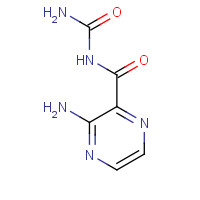 16298-04-7 3-amino-N-carbamoylpyrazine-2-carboxamide chemical structure