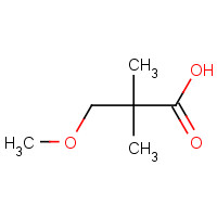 64241-78-7 3-methoxy-2,2-dimethylpropanoic acid chemical structure