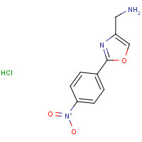 36841-46-0 [2-(4-nitrophenyl)-1,3-oxazol-4-yl]methanamine;hydrochloride chemical structure