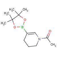 1227068-63-4 1-[5-(4,4,5,5-tetramethyl-1,3,2-dioxaborolan-2-yl)-3,4-dihydro-2H-pyridin-1-yl]ethanone chemical structure