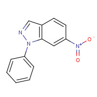91178-59-5 6-nitro-1-phenylindazole chemical structure