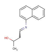 3568-26-1 4-naphthalen-1-yliminobutan-2-ol chemical structure