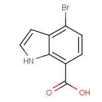 1211594-25-0 4-bromo-1H-indole-7-carboxylic acid chemical structure