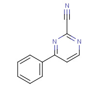 22220-27-5 4-phenylpyrimidine-2-carbonitrile chemical structure