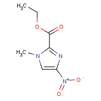 109012-23-9 ethyl 1-methyl-4-nitroimidazole-2-carboxylate chemical structure