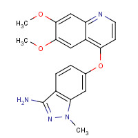 862178-75-4 6-(6,7-dimethoxyquinolin-4-yl)oxy-1-methylindazol-3-amine chemical structure