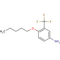 832099-33-9 4-pentoxy-3-(trifluoromethyl)aniline chemical structure
