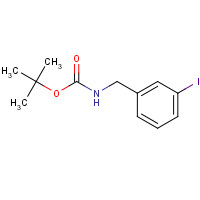 263351-43-5 tert-butyl N-[(3-iodophenyl)methyl]carbamate chemical structure