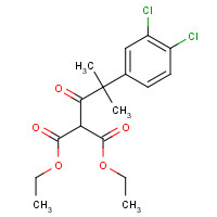 1035262-30-6 diethyl 2-[2-(3,4-dichlorophenyl)-2-methylpropanoyl]propanedioate chemical structure