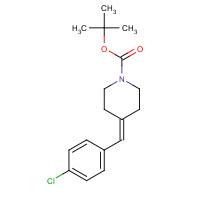 251107-35-4 tert-butyl 4-[(4-chlorophenyl)methylidene]piperidine-1-carboxylate chemical structure