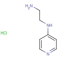 64281-29-4 N'-pyridin-4-ylethane-1,2-diamine;hydrochloride chemical structure