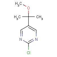 1314390-24-3 2-chloro-5-(2-methoxypropan-2-yl)pyrimidine chemical structure