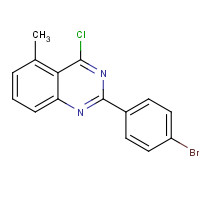 885277-89-4 2-(4-bromophenyl)-4-chloro-5-methylquinazoline chemical structure