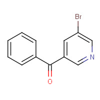 59105-50-9 (5-bromopyridin-3-yl)-phenylmethanone chemical structure