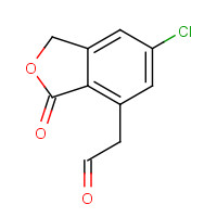 1392228-17-9 2-(6-chloro-3-oxo-1H-2-benzofuran-4-yl)acetaldehyde chemical structure
