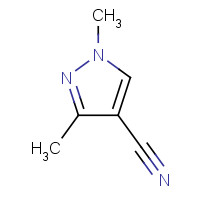 87412-96-2 1,3-dimethylpyrazole-4-carbonitrile chemical structure