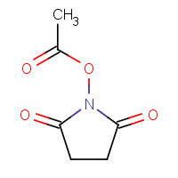 14464-29-0 (2,5-dioxopyrrolidin-1-yl) acetate chemical structure