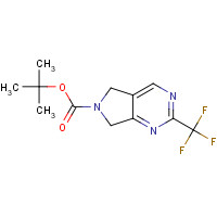 905274-03-5 tert-butyl 2-(trifluoromethyl)-5,7-dihydropyrrolo[3,4-d]pyrimidine-6-carboxylate chemical structure