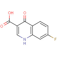 63463-20-7 7-fluoro-4-oxo-1H-quinoline-3-carboxylic acid chemical structure