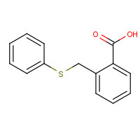 1699-03-2 2-(phenylsulfanylmethyl)benzoic acid chemical structure