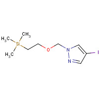 220299-49-0 2-[(4-iodopyrazol-1-yl)methoxy]ethyl-trimethylsilane chemical structure