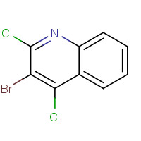 109069-65-0 3-bromo-2,4-dichloroquinoline chemical structure