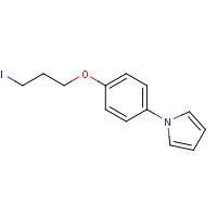 1201936-78-8 1-[4-(3-iodopropoxy)phenyl]pyrrole chemical structure
