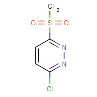 7145-62-2 3-chloro-6-methylsulfonylpyridazine chemical structure