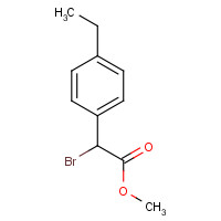 609352-24-1 methyl 2-bromo-2-(4-ethylphenyl)acetate chemical structure