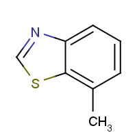 3048-47-3 7-methyl-1,3-benzothiazole chemical structure