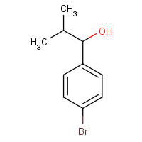 56985-67-2 1-(4-bromophenyl)-2-methylpropan-1-ol chemical structure