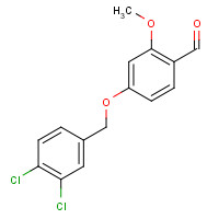 1202577-41-0 4-[(3,4-dichlorophenyl)methoxy]-2-methoxybenzaldehyde chemical structure