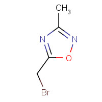 875644-71-6 5-(bromomethyl)-3-methyl-1,2,4-oxadiazole chemical structure
