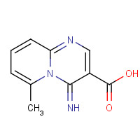 61532-72-7 4-imino-6-methylpyrido[1,2-a]pyrimidine-3-carboxylic acid chemical structure