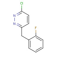 200001-63-4 3-chloro-6-[(2-fluorophenyl)methyl]pyridazine chemical structure