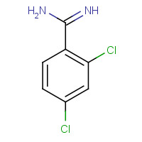 63124-43-6 2,4-dichlorobenzenecarboximidamide chemical structure