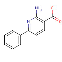 65288-80-4 2-amino-6-phenylpyridine-3-carboxylic acid chemical structure