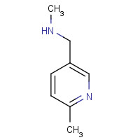 120740-02-5 N-methyl-1-(6-methylpyridin-3-yl)methanamine chemical structure