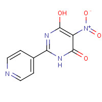 1188094-95-2 4-hydroxy-5-nitro-2-pyridin-4-yl-1H-pyrimidin-6-one chemical structure
