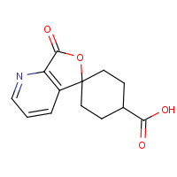 328233-13-2 7'-oxospiro[cyclohexane-4,5'-furo[3,4-b]pyridine]-1-carboxylic acid chemical structure