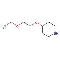 70978-93-7 4-(2-ethoxyethoxy)piperidine chemical structure