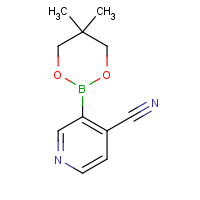868944-72-3 3-(5,5-dimethyl-1,3,2-dioxaborinan-2-yl)pyridine-4-carbonitrile chemical structure