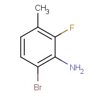 1232407-25-8 6-bromo-2-fluoro-3-methylaniline chemical structure