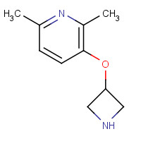 1400755-25-0 3-(azetidin-3-yloxy)-2,6-dimethylpyridine chemical structure