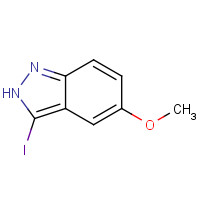290367-99-6 3-iodo-5-methoxy-2H-indazole chemical structure