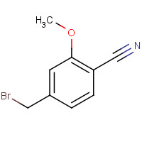 182287-68-9 4-(bromomethyl)-2-methoxybenzonitrile chemical structure