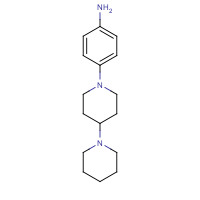 478055-47-9 4-(4-piperidin-1-ylpiperidin-1-yl)aniline chemical structure