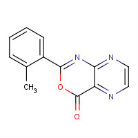 155513-82-9 2-(2-methylphenyl)pyrazino[2,3-d][1,3]oxazin-4-one chemical structure
